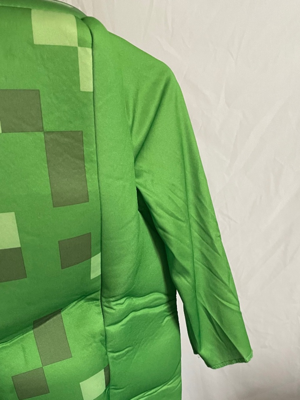 EUC Minecraft Creeper Child Halloween Costume Size Small (4-6) - Picture 6 of 14